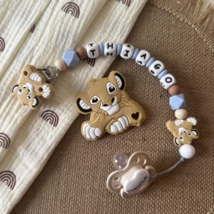 Chupetero Fantasía personalizado “Simba”