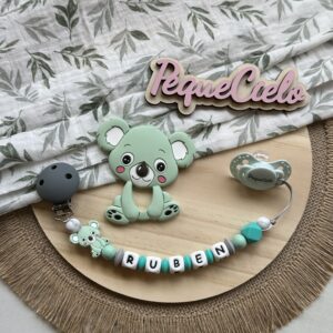 Chupetero de silicona “Koala”