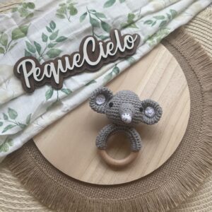 Sonajero de ganchillo “Elefante”