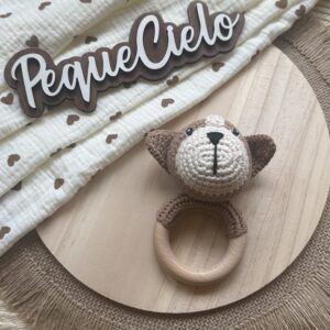 Sonajero de ganchillo “Perrito”