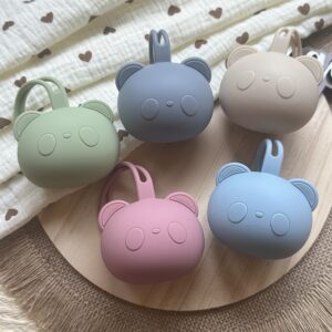 Guarda chupete de silicona