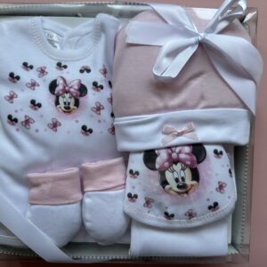 Conjunto 5 piezas primera puesta “Minnie Lazitos”